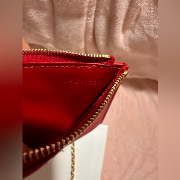 Celine Leather Wallet Crossbody Red Iphone holder - Picture 5 of 15